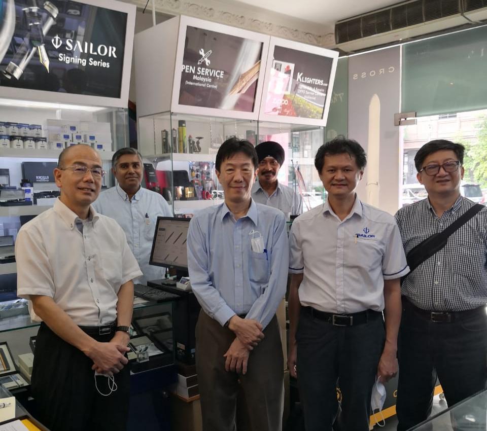 Sailor Japan Officials Mr. Hisaka Tetsuo & Mr. Shin Fujisawa with Sailor Malaysia Officials visited KSGILLS