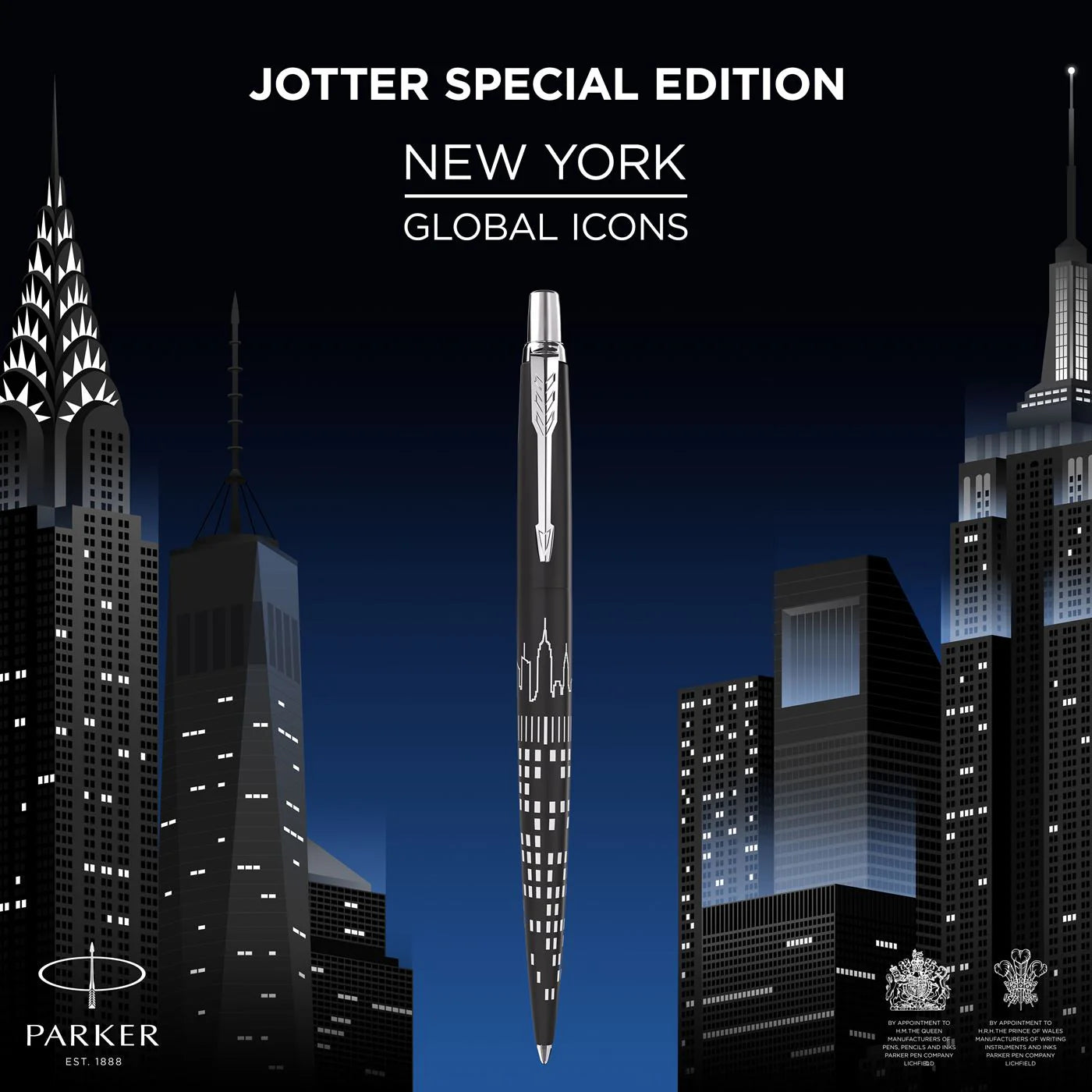 Parker Jotter Classic (PREMIUM) Ballpoint Pen - New York Special 