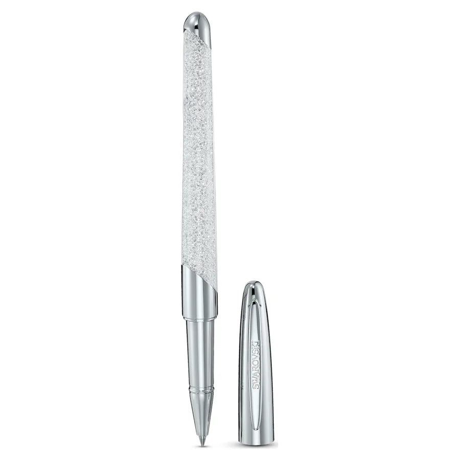 Swarovski Crystalline Nova Rollerball Pen - Silver Chrome Trim - KSGILLS.com | The Writing Instruments Expert