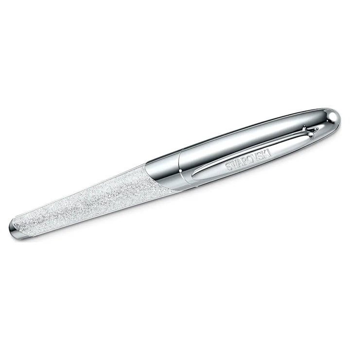 Swarovski Crystalline Nova Rollerball Pen - Silver Chrome Trim - KSGILLS.com | The Writing Instruments Expert