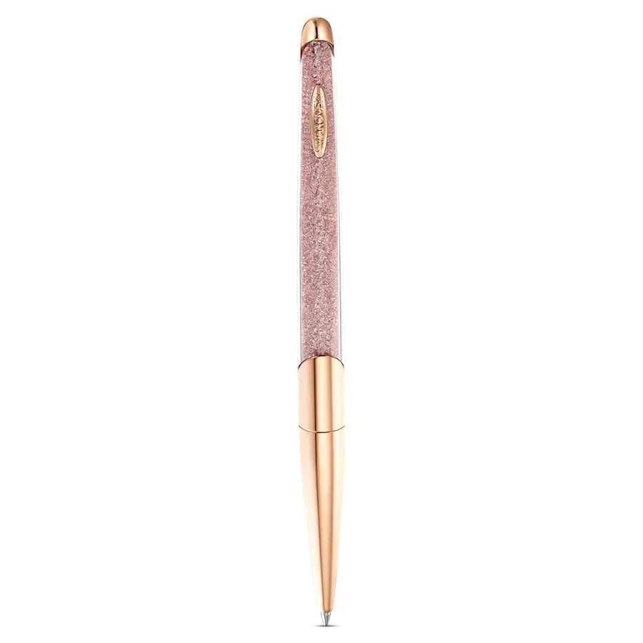 Swarovski Crystalline Nova Ballpoint Pen - Pink Rose Gold Trim - KSGILLS.com | The Writing Instruments Expert