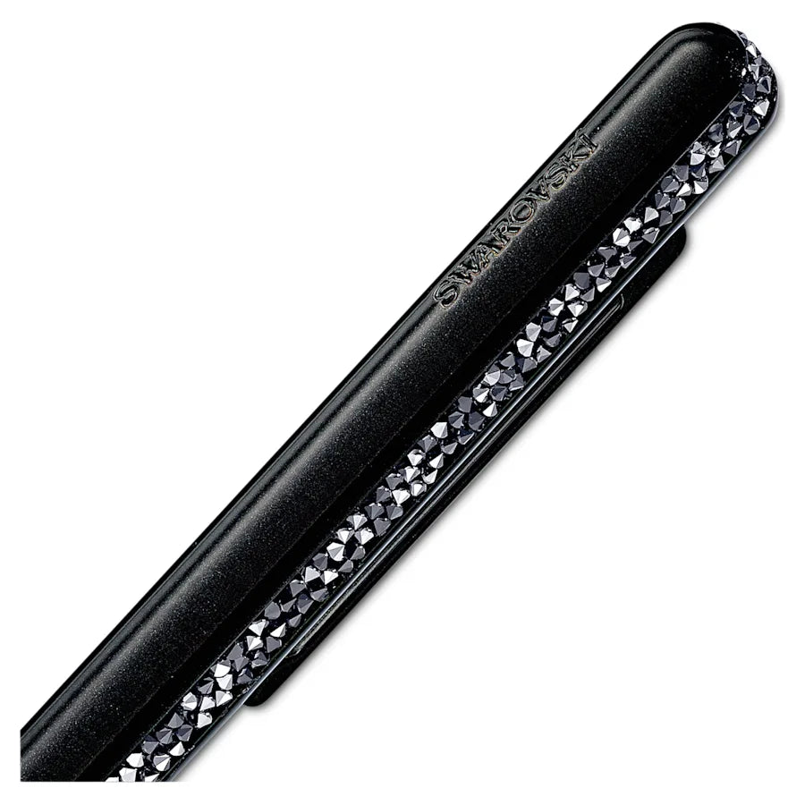 Swarovski Crystal Shimmer Ballpoint Pen - Black Chrome Trim - KSGILLS.com | The Writing Instruments Expert