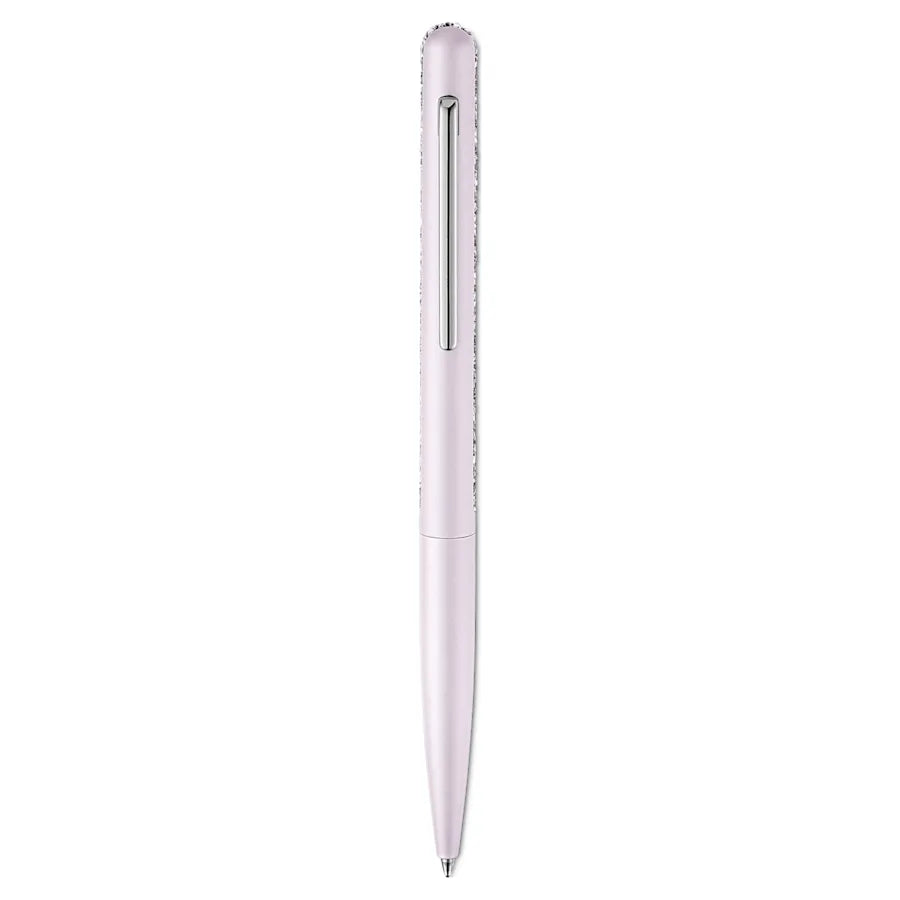 Swarovski Crystal Shimmer Ballpoint Pen - Pink Chrome Trim - KSGILLS.com | The Writing Instruments Expert