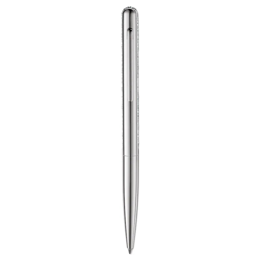 Swarovski Crystal Shimmer Ballpoint Pen - Silver Chrome Trim - KSGILLS.com | The Writing Instruments Expert