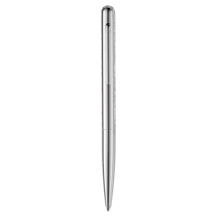 Swarovski Crystal Shimmer Ballpoint Pen - Silver Chrome Trim - KSGILLS.com | The Writing Instruments Expert
