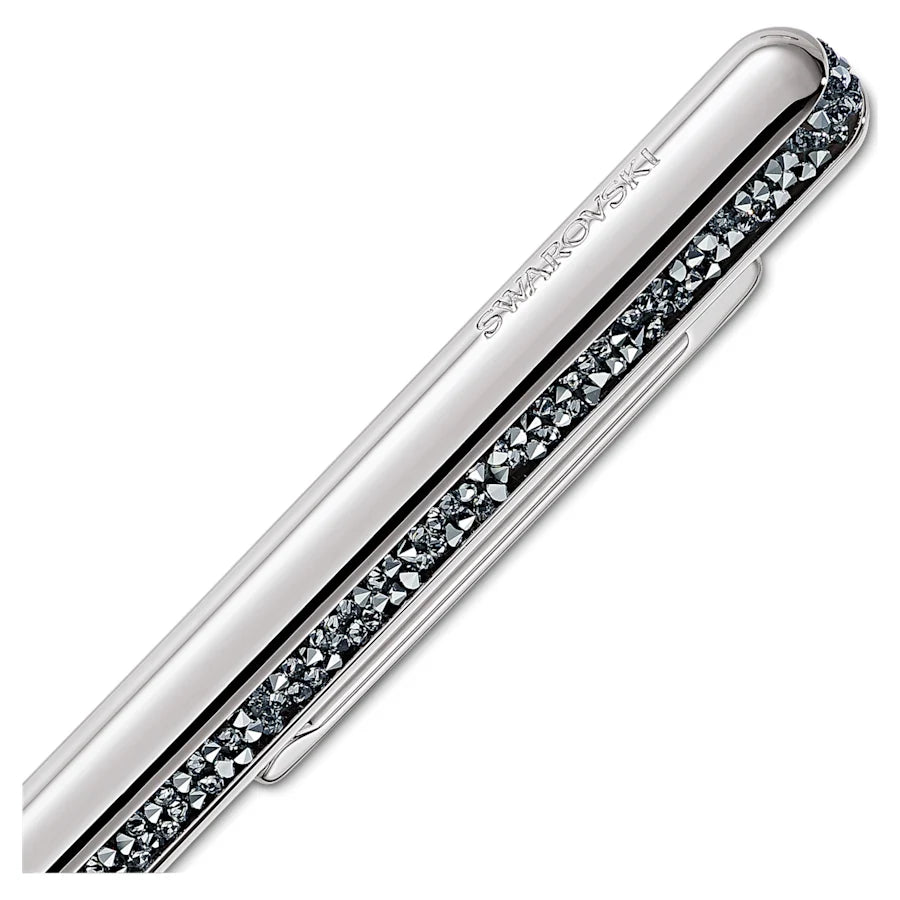 Swarovski Crystal Shimmer Ballpoint Pen - Silver Chrome Trim - KSGILLS.com | The Writing Instruments Expert