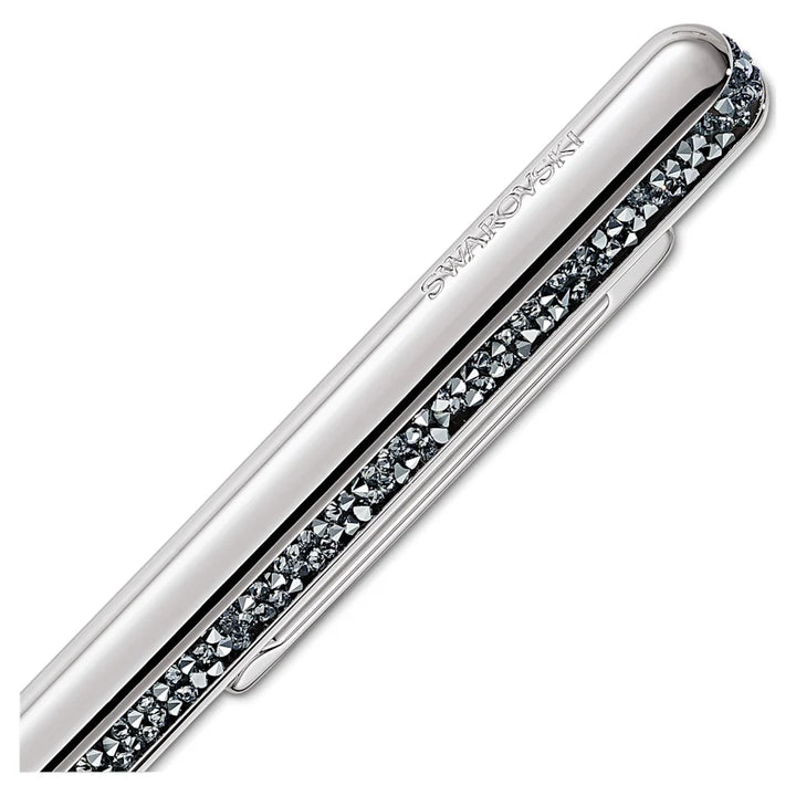 Swarovski Crystal Shimmer Ballpoint Pen - Silver Chrome Trim - KSGILLS.com | The Writing Instruments Expert