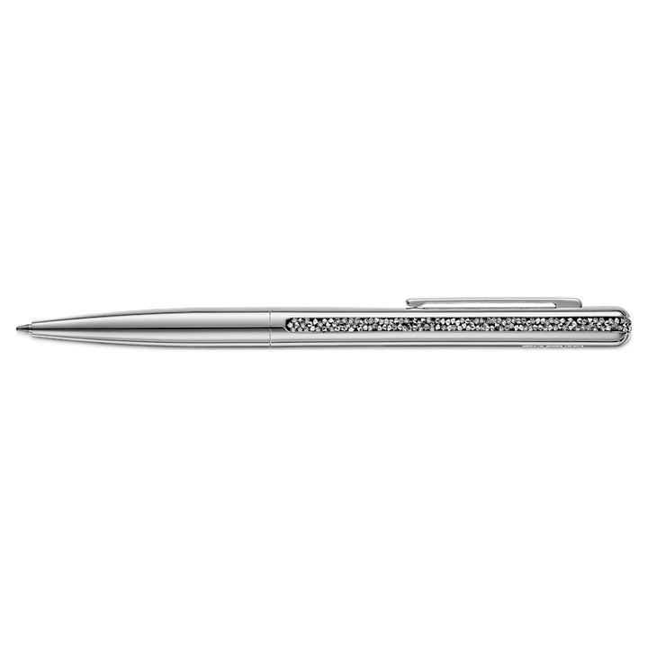Swarovski Crystal Shimmer Ballpoint Pen - Silver Chrome Trim - KSGILLS.com | The Writing Instruments Expert