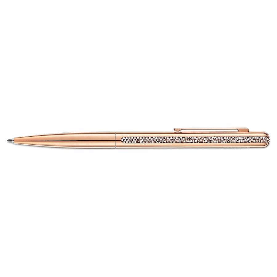 Swarovski Crystal Shimmer Ballpoint Pen - Rose Gold Trim - KSGILLS.com | The Writing Instruments Expert