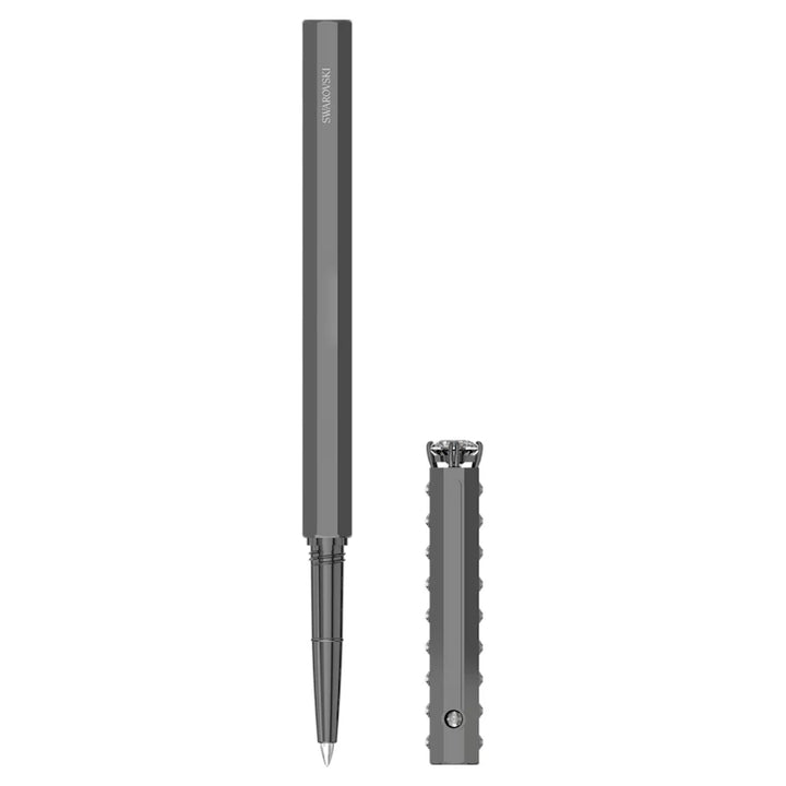 Swarovski Classic Ballpoint Pen - Black Monochrome (with LASER Engraving) - KSGILLS.com | The Writing Instruments Expert