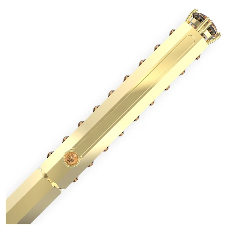 Swarovski Classic Ballpoint Pen - Yellow Gold Monochrome (with LASER Engraving) - KSGILLS.com | The Writing Instruments Expert