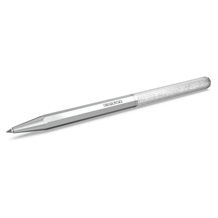 Swarovski Crystalline Octagon Ballpoint Pen - Silver Chrome Trim - KSGILLS.com | The Writing Instruments Expert