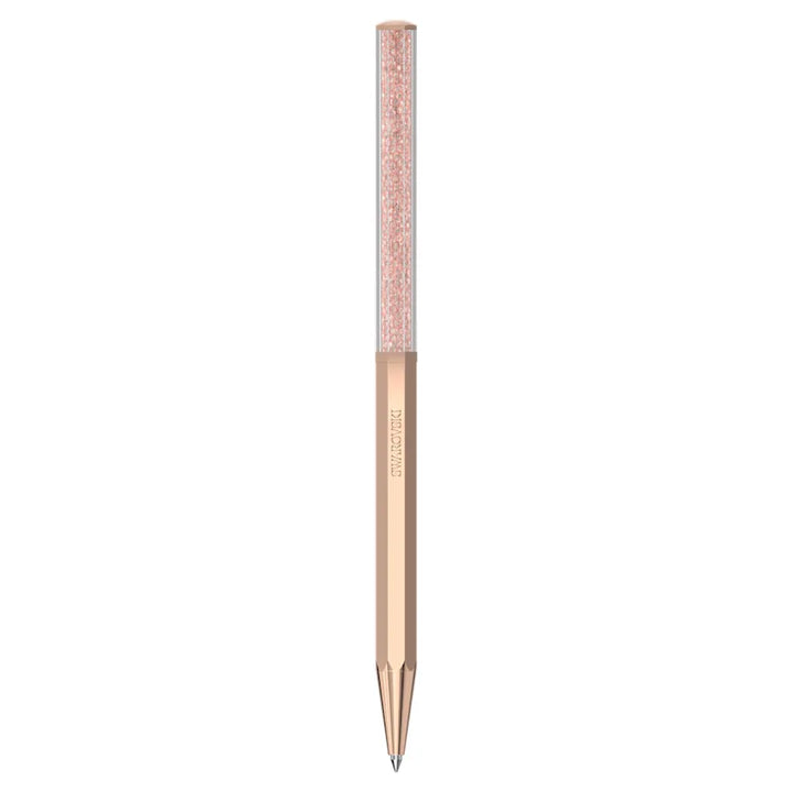 Swarovski Crystalline Octagon Ballpoint Pen - Rose Gold Trim - KSGILLS.com | The Writing Instruments Expert