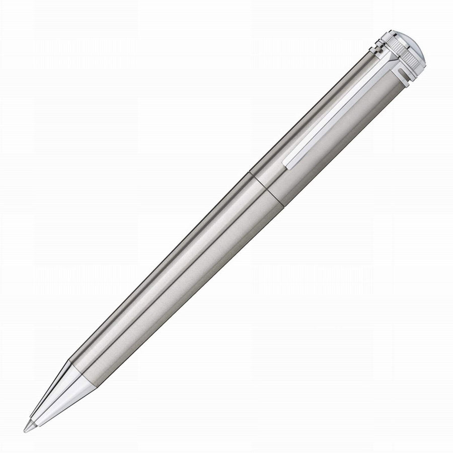 Montblanc Heritage Collection 1912 Capless Stainless Steel Rollerball Metal - KSGILLS.com | The Writing Instruments Expert