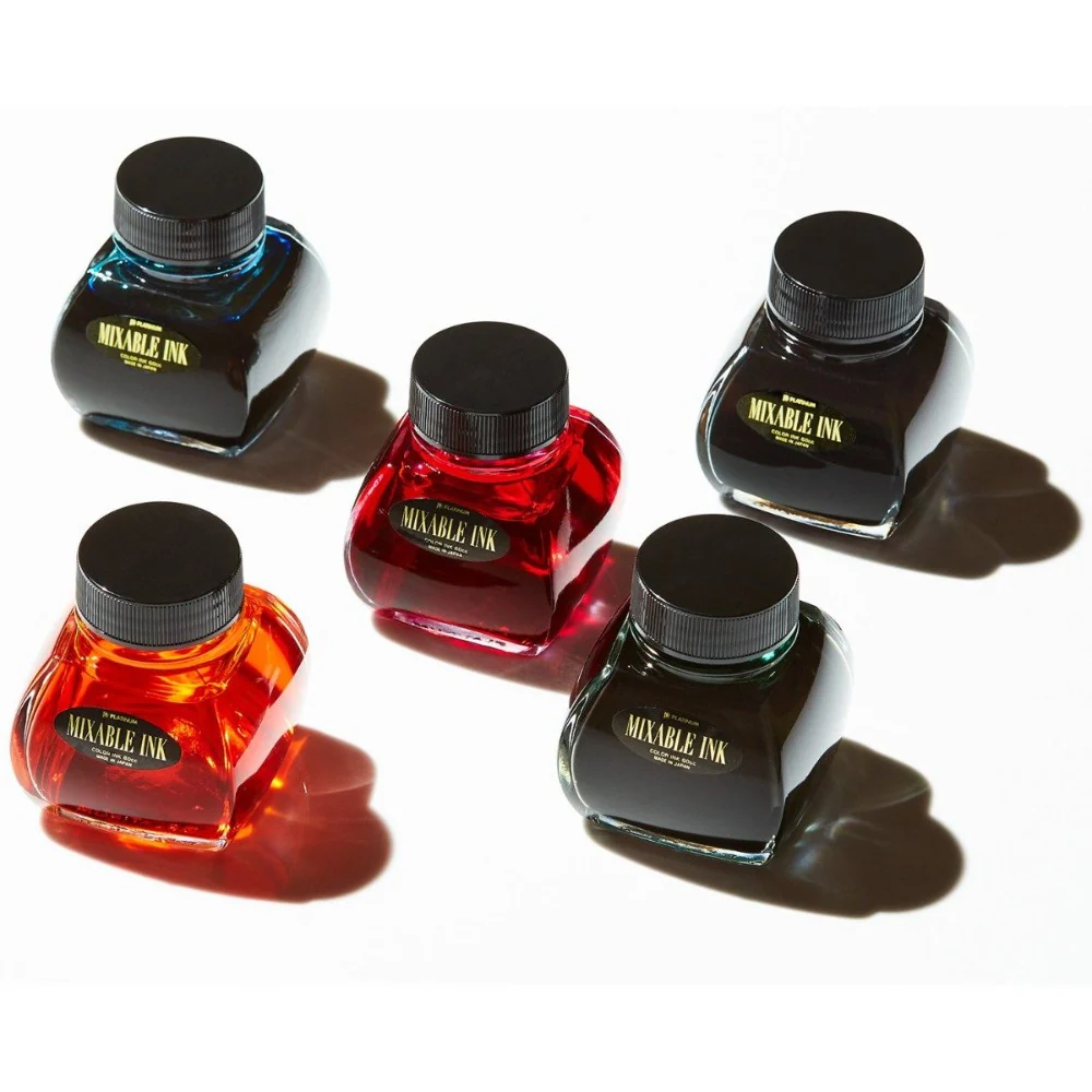 Platinum Mixable Ink Bottle 60ml –  #55 Aurora Blue - KSGILLS.com | The Writing Instruments Expert