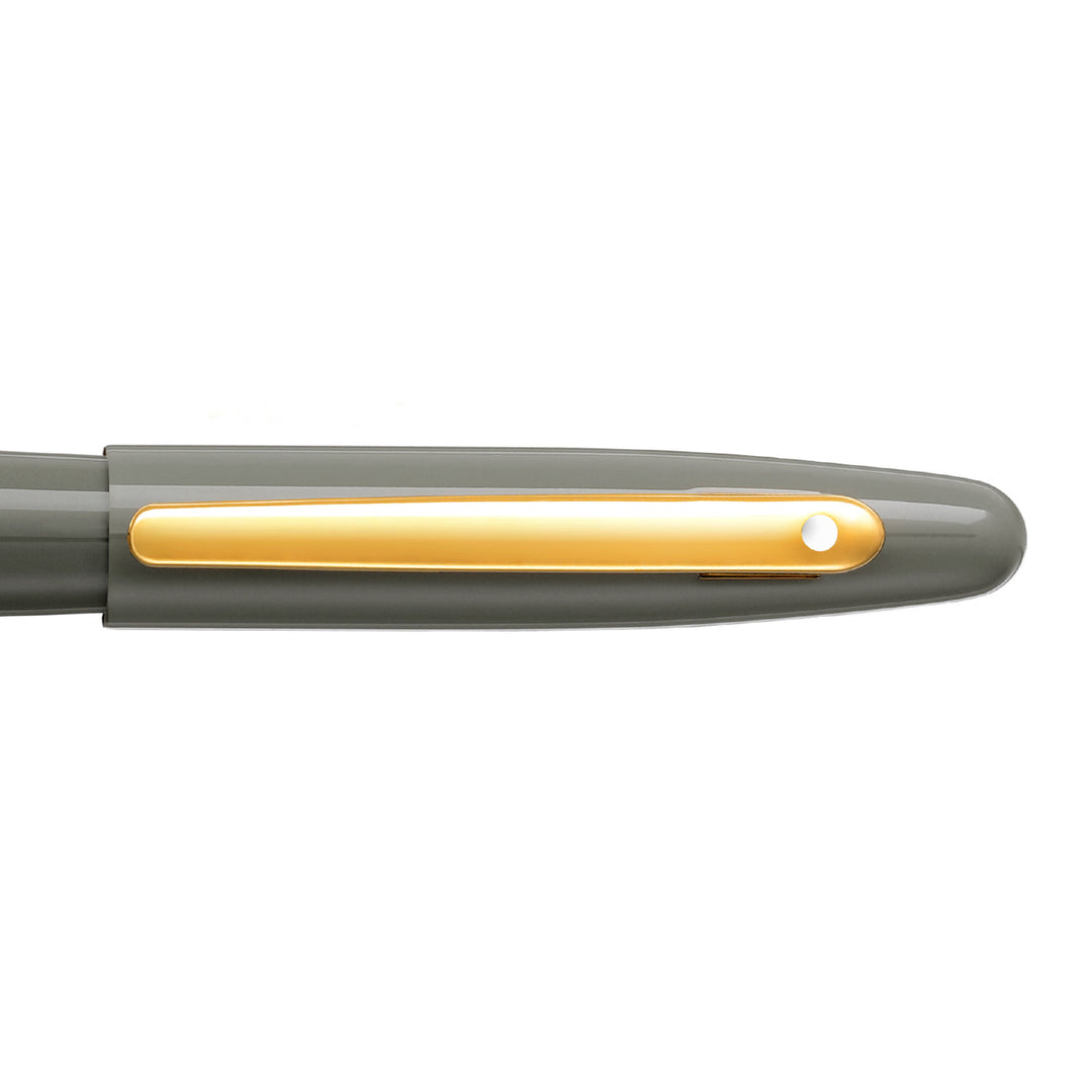COMING SOON !!! - Sheaffer VFM Rollerball Pen Matte - Gray Light Gold Trim with PVD (with LASER Engraving) - KSGILLS.com | The Writing Instruments Expert
