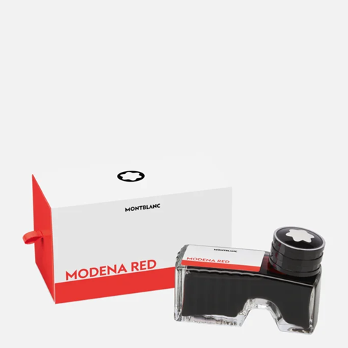 Montblanc Ink Bottle 60ml Fountain Pen - Red Modena - KSGILLS.com | The Writing Instruments Expert