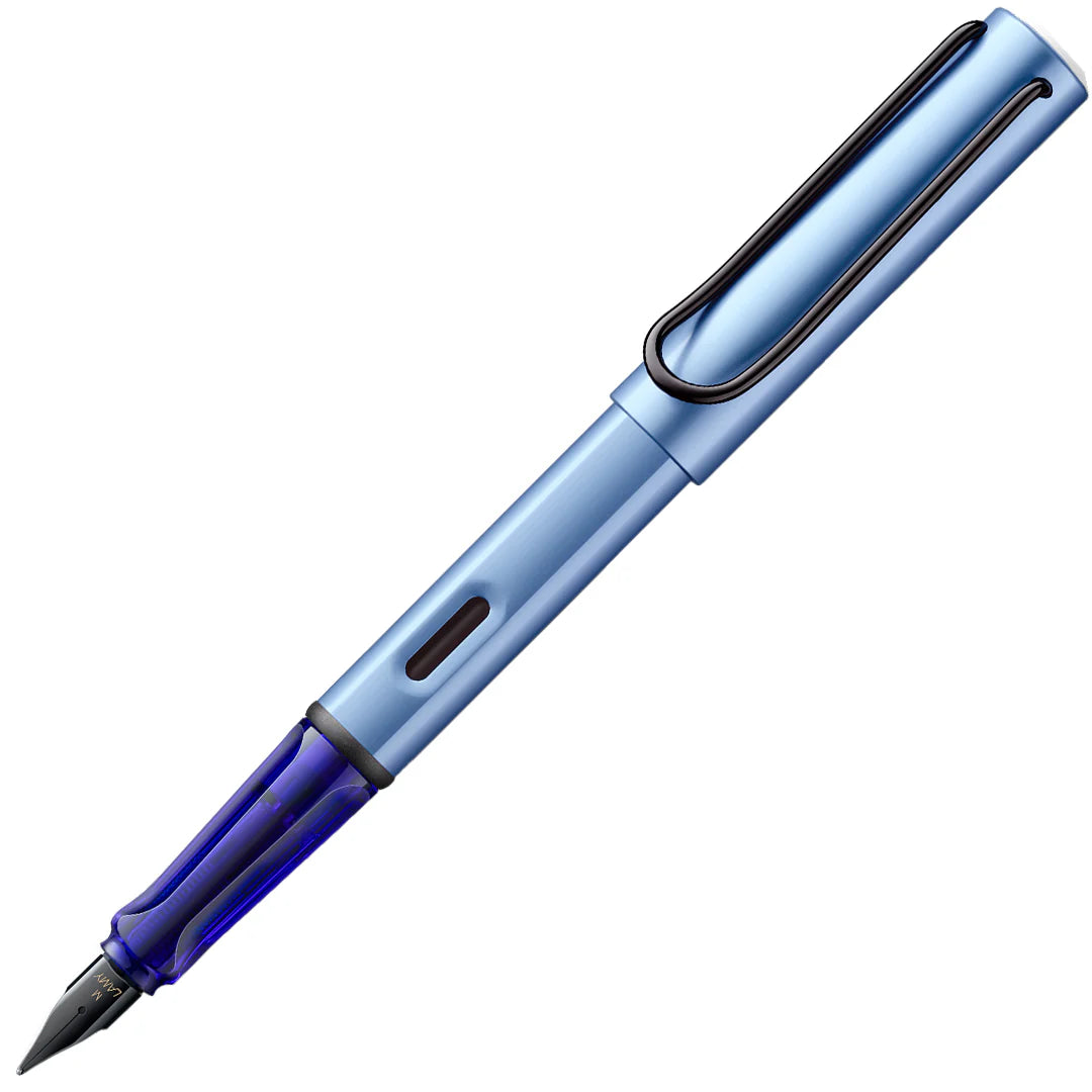 Lamy AL-Star Fountain Pen - Aquatic Blue WITH Ink Converter and LASER Engraving
