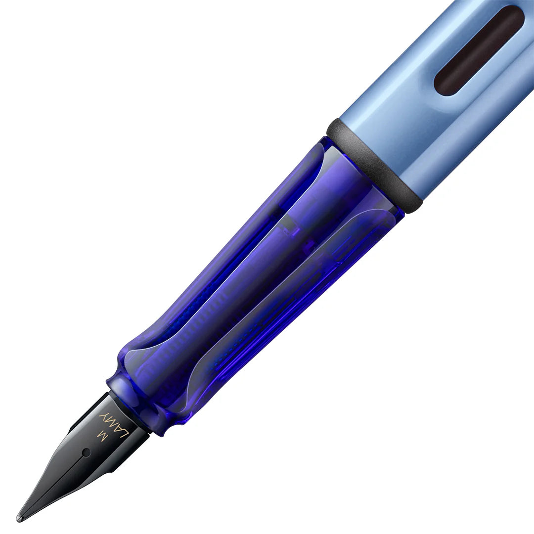 Lamy AL-Star Fountain Pen - Aquatic Blue WITH Ink Converter and LASER Engraving