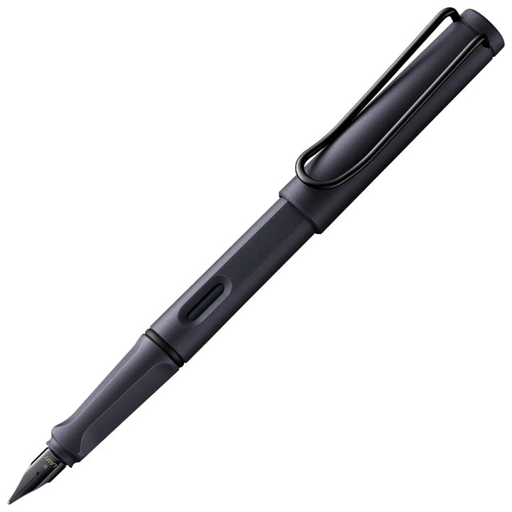 Lamy Safari Fountain Pen - Steel Black (with Ink Converter)