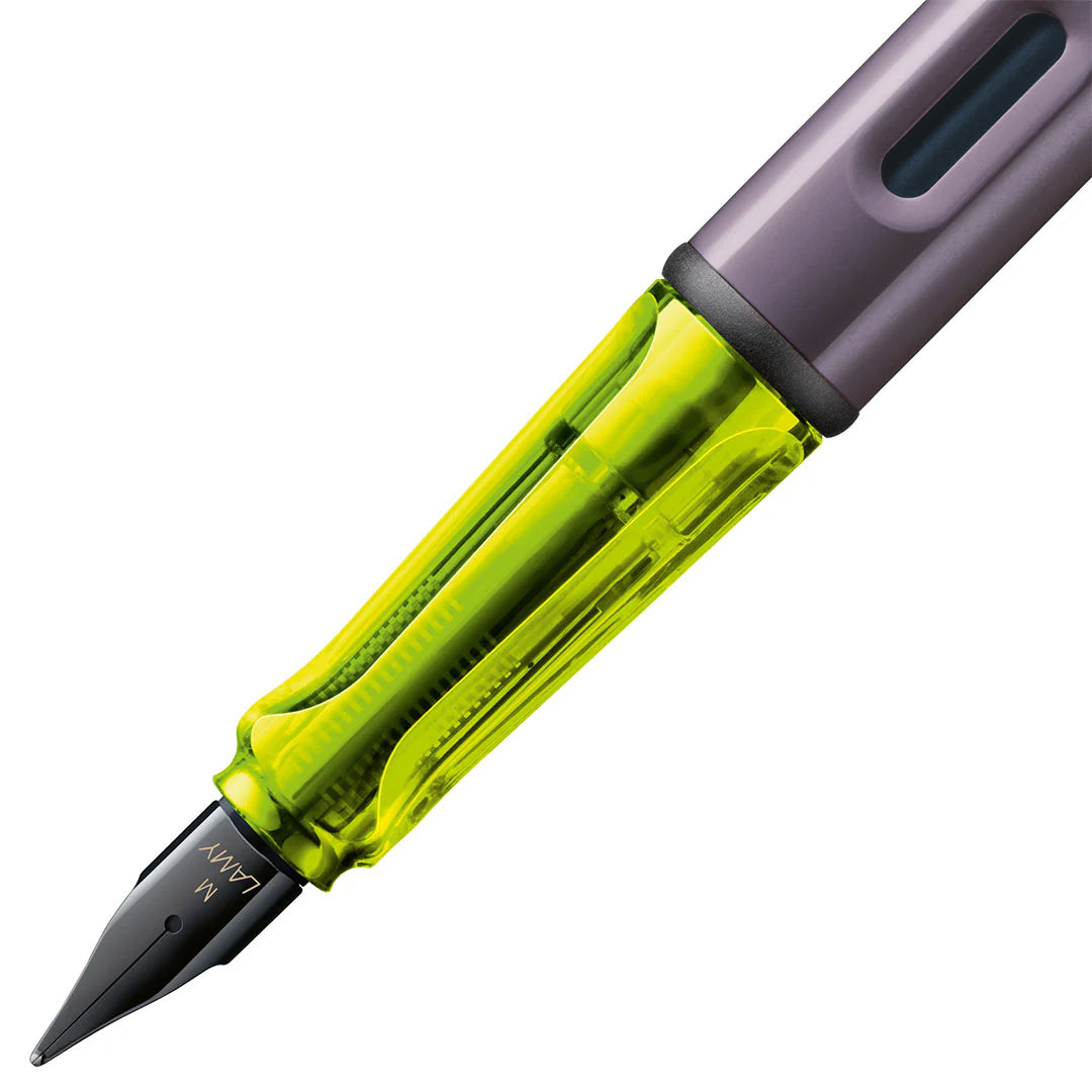 Lamy AL-Star Fountain Pen - Aubergine Purple WITH Ink Converter and LASER Engraving