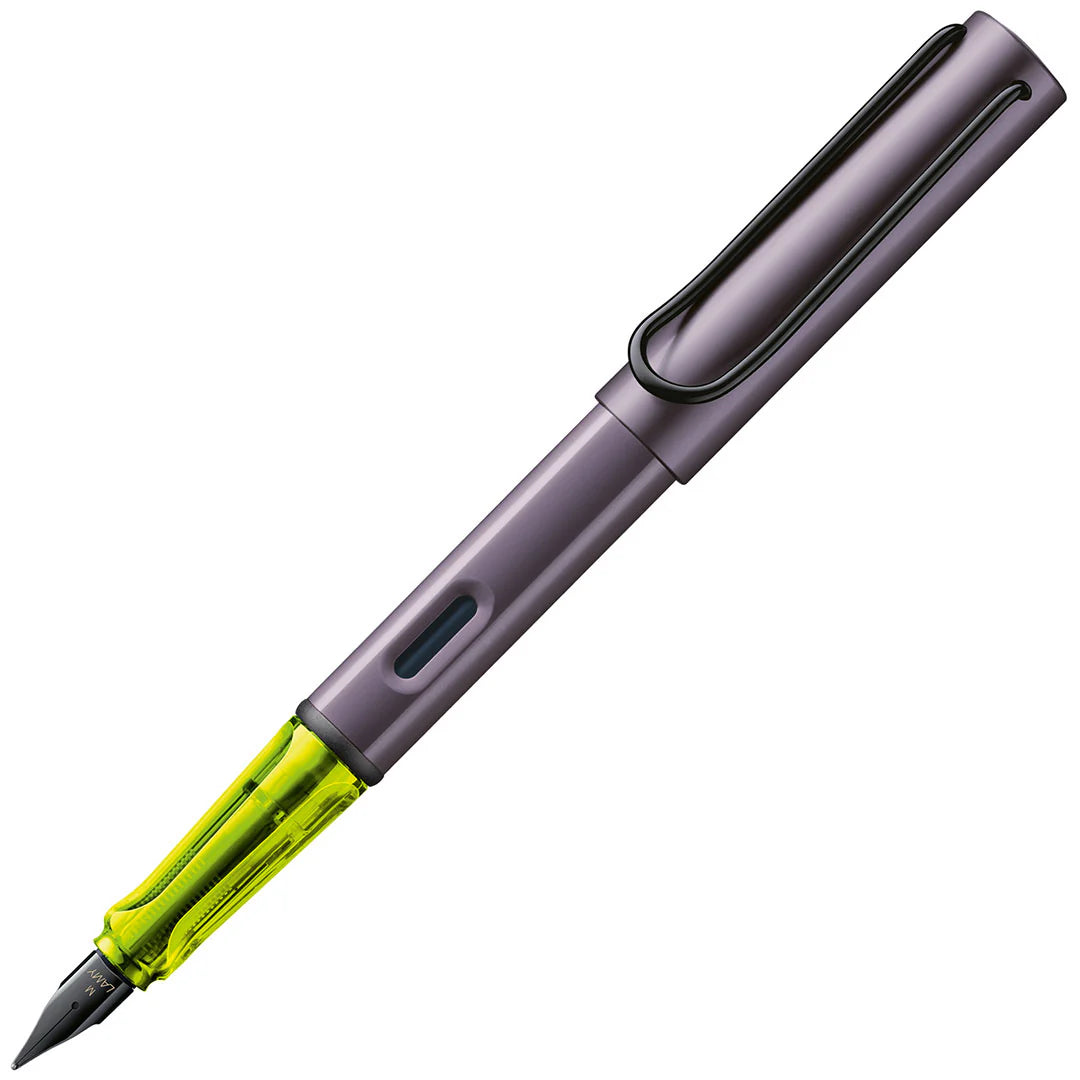Lamy AL-Star Fountain Pen - Aubergine Purple WITH Ink Converter and LASER Engraving