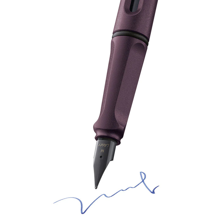Lamy Safari Fountain Pen - Scarlet Purple (with Ink Converter)