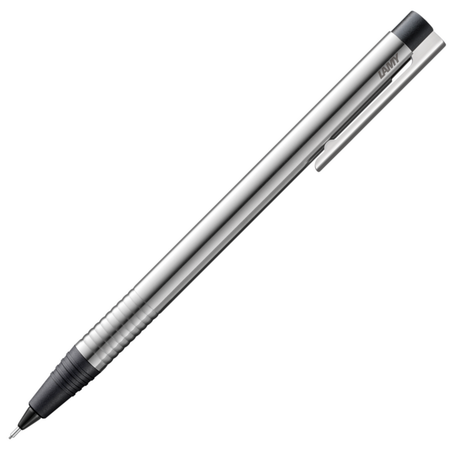 Lamy Logo Mechanical Pencil - Stainless Steel Black (0.5mm) - KSGILLS.com | The Writing Instruments Expert