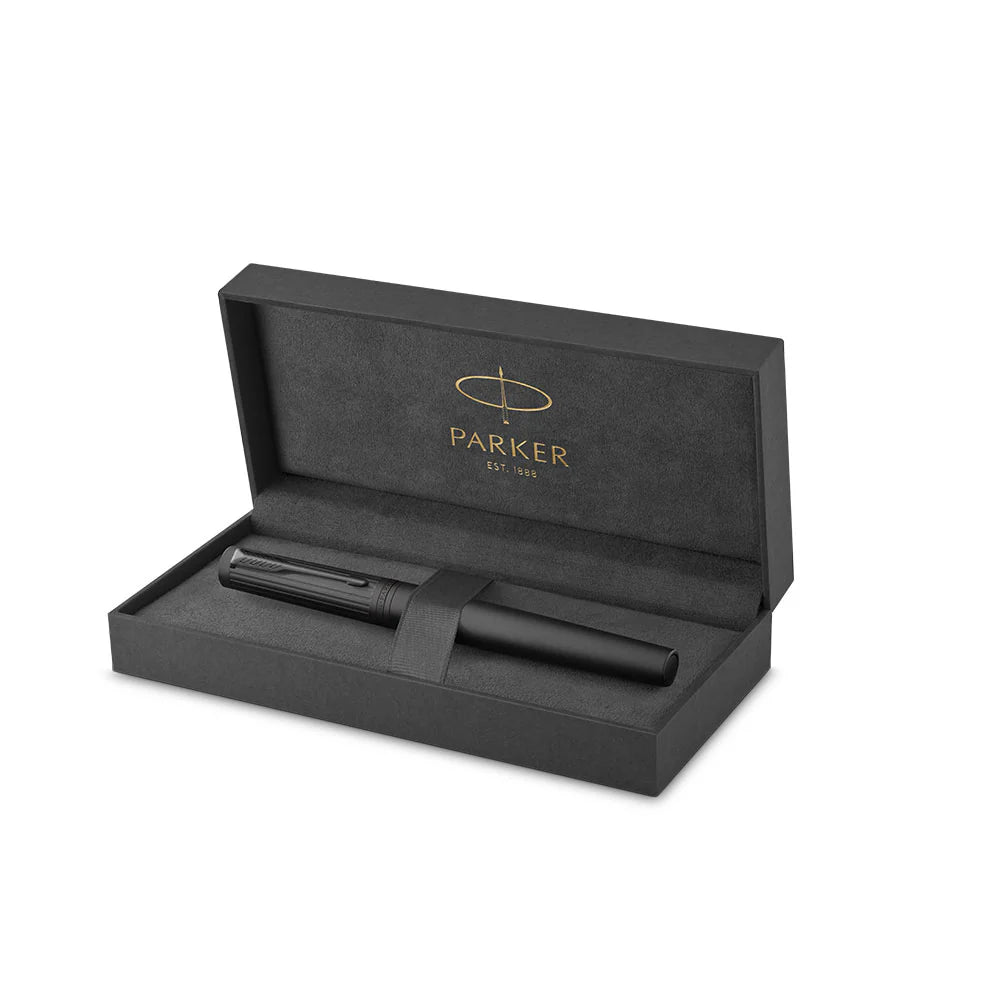 Parker Ingenuity Fountain Pen SET & Accessories - Black Matte Trim (BT) - Medium