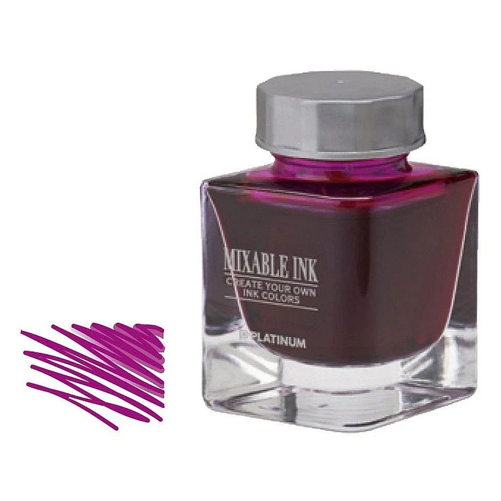 Platinum Ink (Mixable) Bottle 20ml - #28 Silky Purple - KSGILLS.com | The Writing Instruments Expert