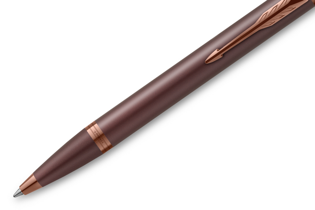 Parker IM Ballpoint Pen - Burgundy Monochrome - Refill Black Medium (M) - KSGILLS.com | The Writing Instruments Expert