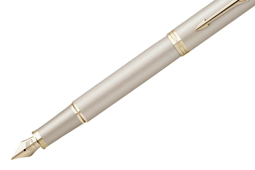 KSG set - Single Pen SET - Parker IM Fountain Pen - Champagne Gold Monochrome - KSGILLS.com | The Writing Instruments Expert