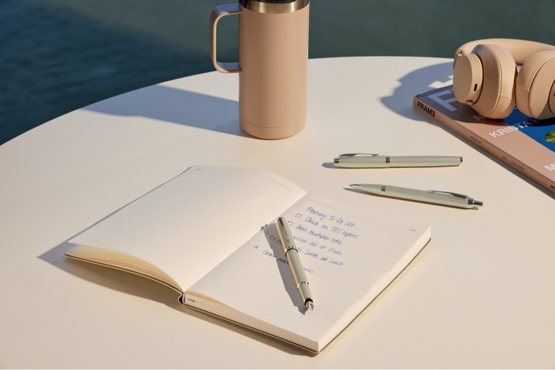 KSG set - Single Pen SET - Parker IM Fountain Pen - Champagne Gold Monochrome - KSGILLS.com | The Writing Instruments Expert