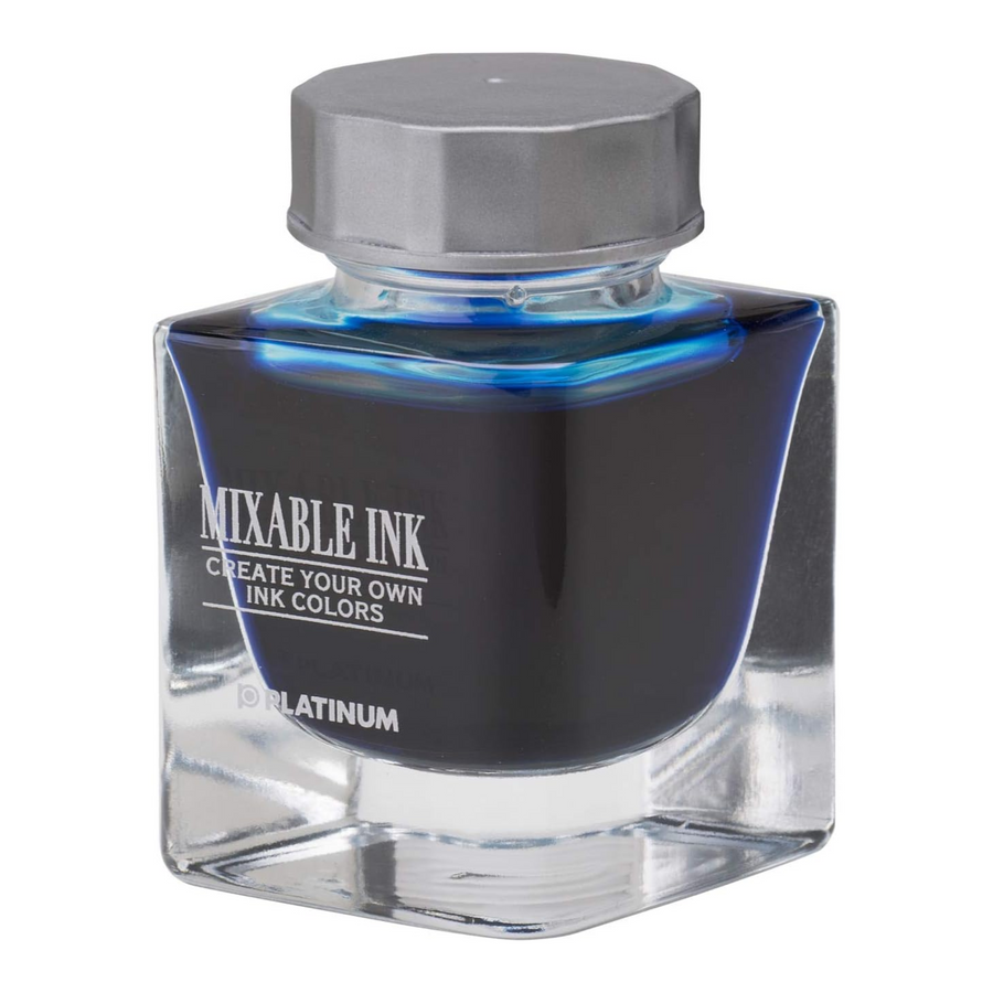 Platinum Ink (Mixable) Bottle 20ml -  #57 Aqua Blue - KSGILLS.com | The Writing Instruments Expert