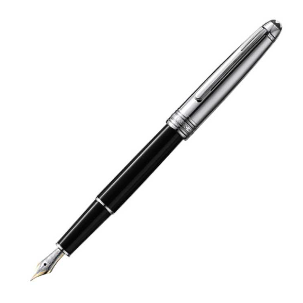 Montblanc Solitaire Stainless Steel Doue Classique Fountain Pen