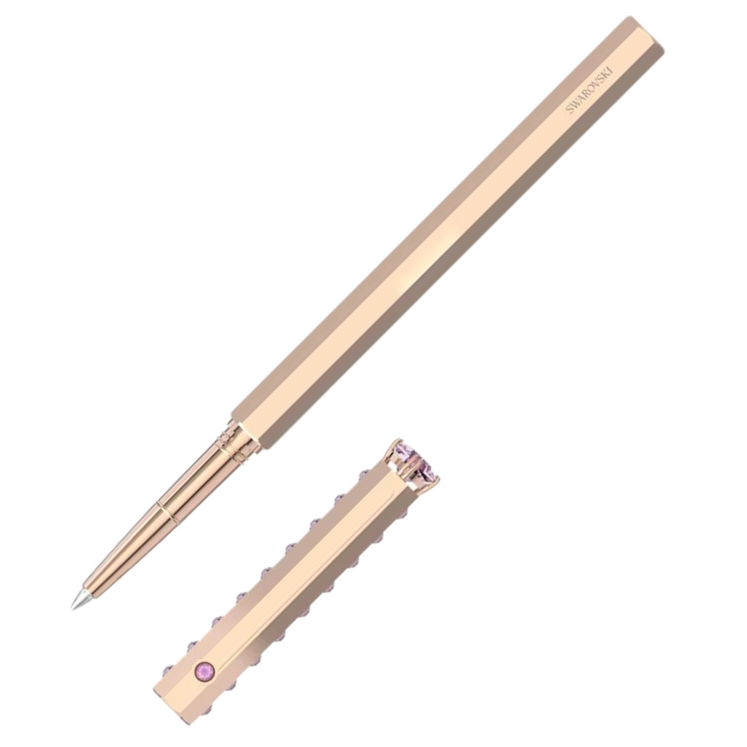 Swarovski Classic Ballpoint Pen - Rose Gold Monochrome (with LASER Engraving) - KSGILLS.com | The Writing Instruments Expert