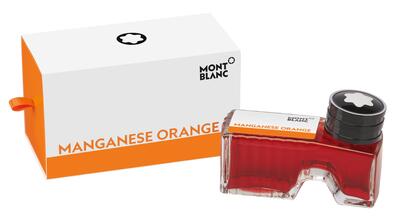 Montblanc Ink Bottle 60ml Fountain Pen - Manganese Orange