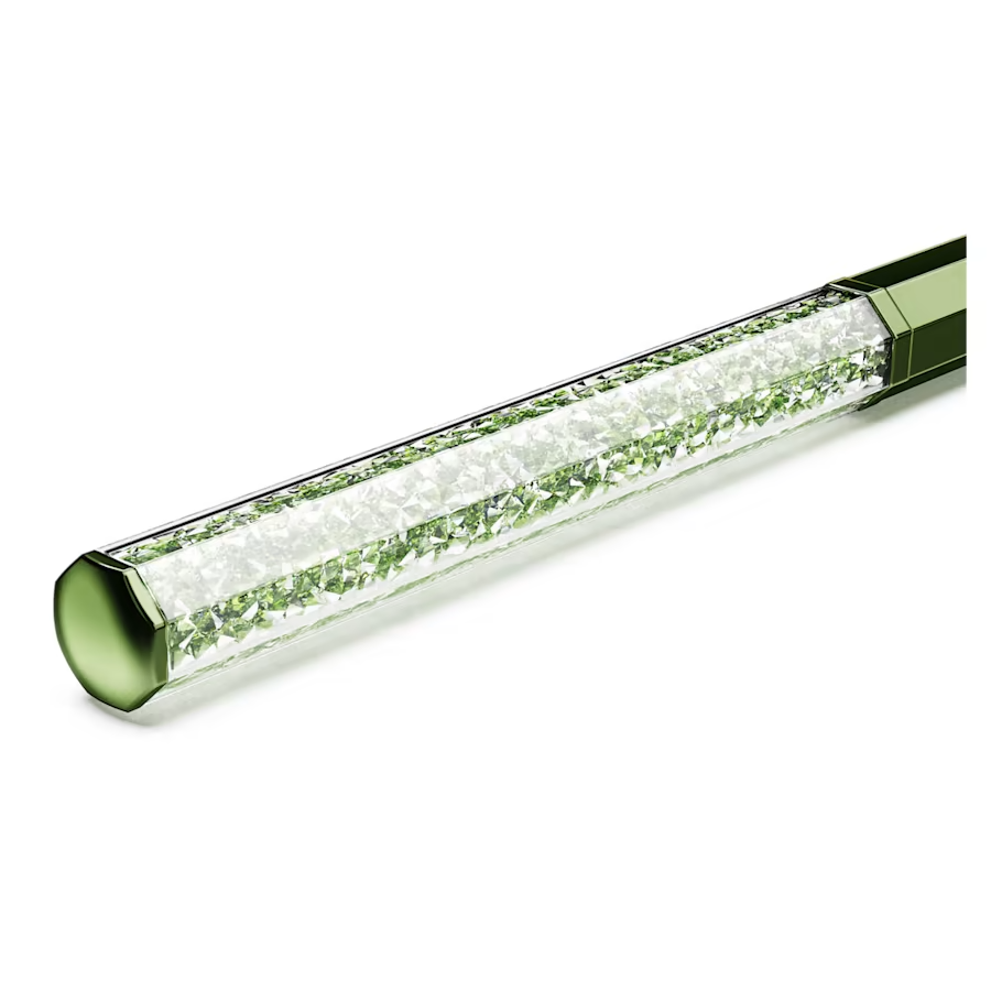 Swarovski Crystalline Octagon Ballpoint Pen - Dark Green (with LASER Engraving) - KSGILLS.com | The Writing Instruments Expert
