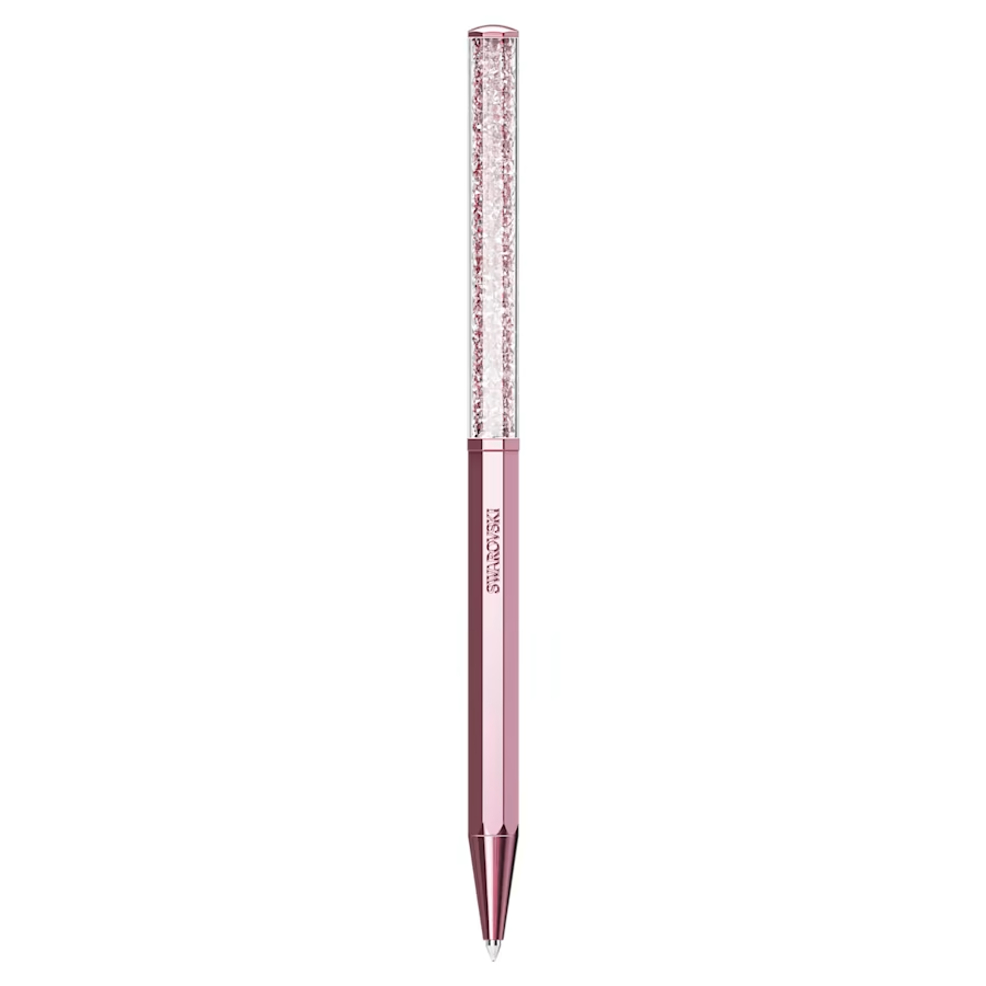 Swarovski Crystalline Octagon Ballpoint Pen - Pink (with LASER Engraving) - KSGILLS.com | The Writing Instruments Expert