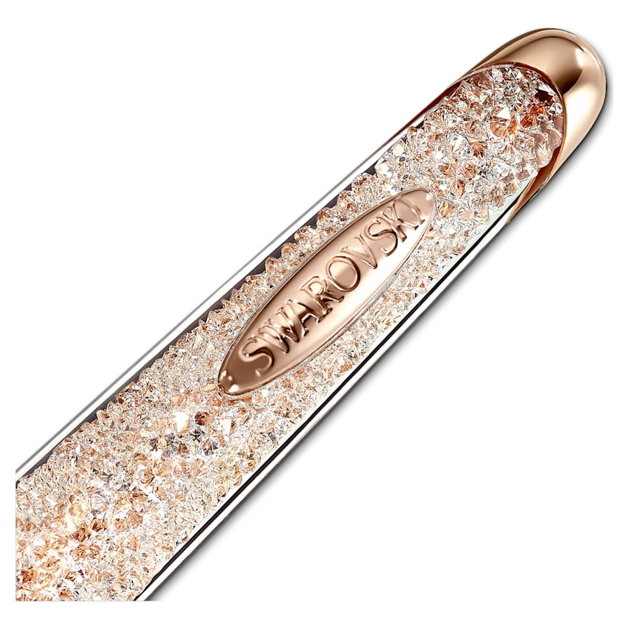 Swarovski Crystalline Nova Ballpoint Pen - Champagne Rose Gold Trim - KSGILLS.com | The Writing Instruments Expert