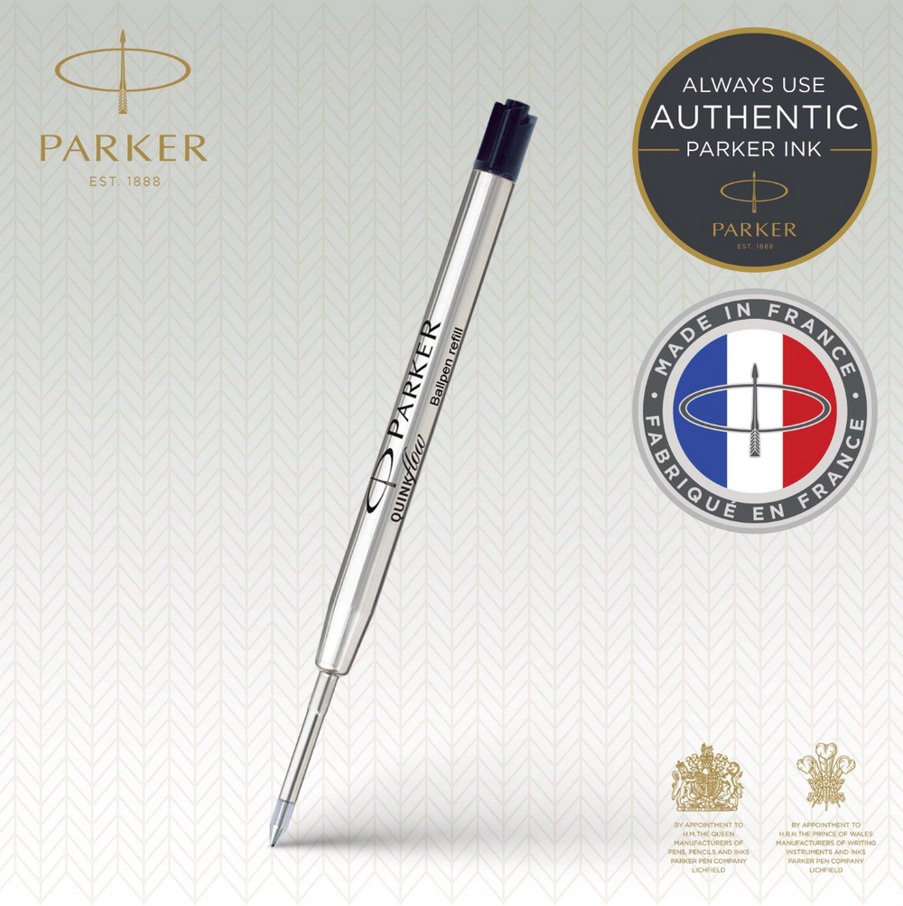 Parker Refill Ballpoint - Black (Quinkflow) - KSGILLS.com | The Writing Instruments Expert