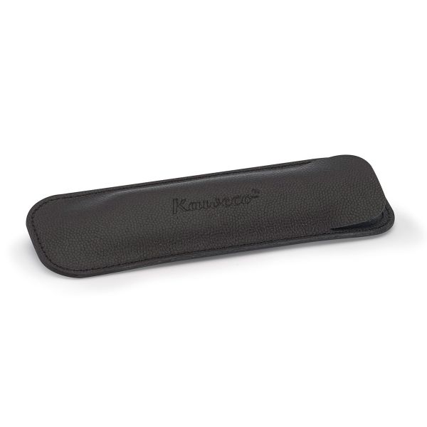 Kaweco ECO Leather Pouch Black for 2 Long Pens