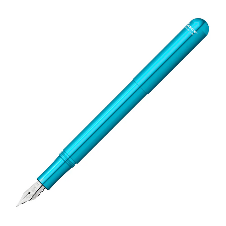 Kaweco Collection Fountain Pen - Liliput Blue Chrome Trim