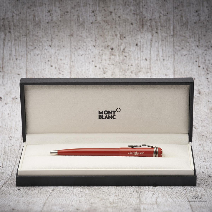 Montblanc Heritage Collection Rouge et Noir Coral Ballpoint Pen - KSGILLS.com | The Writing Instruments Expert