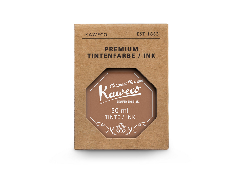 Kaweco Ink Bottle 50ml - Caramel Brown - KSGILLS.com | The Writing Instruments Expert