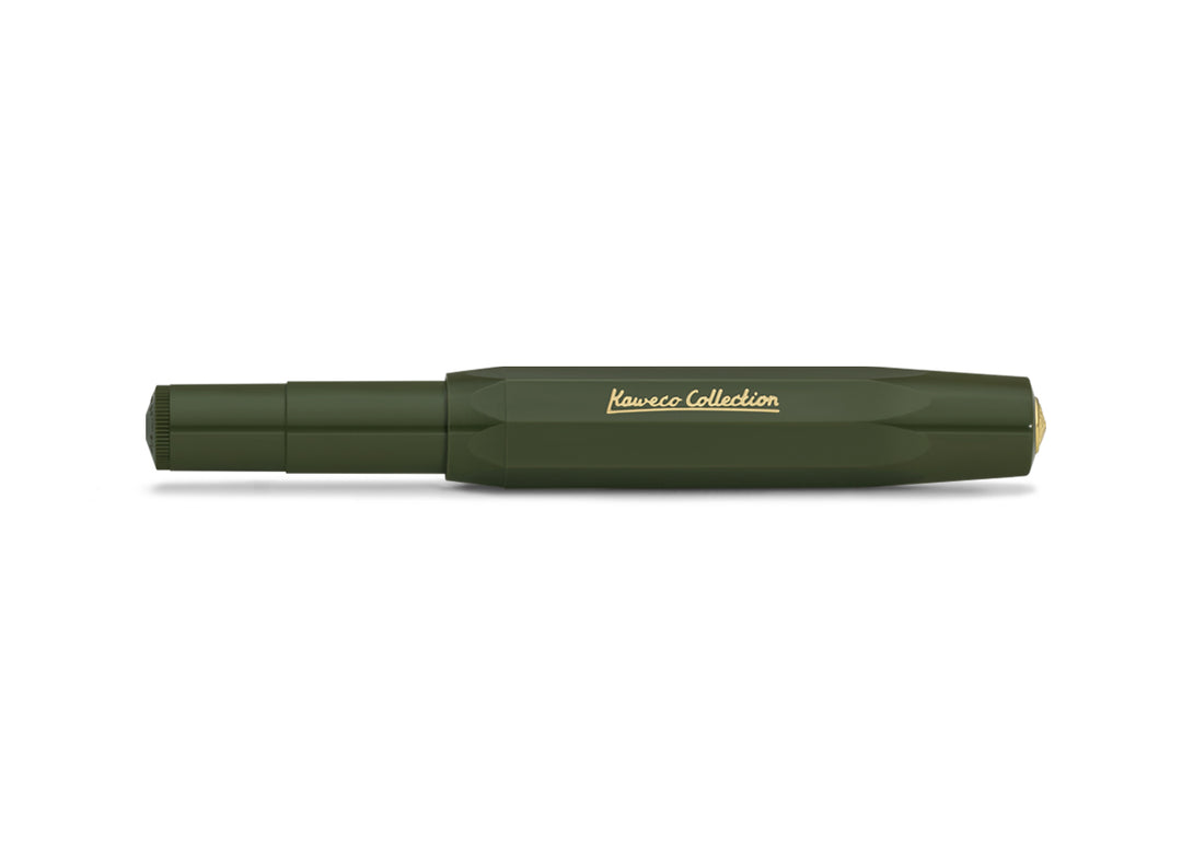 Kaweco Classic Sport Fountain Pen - Dark Olive Collection (Special Edition) - KSGILLS.com | The Writing Instruments Expert