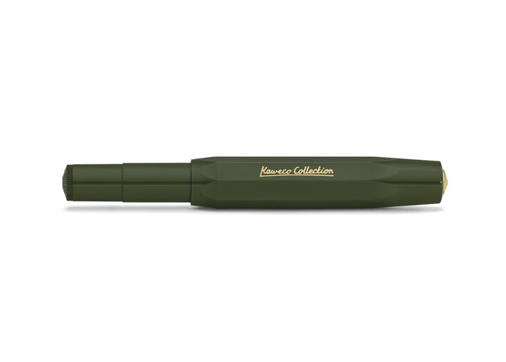 Kaweco Classic Sport Fountain Pen - Dark Olive Collection (Special Edition) - KSGILLS.com | The Writing Instruments Expert