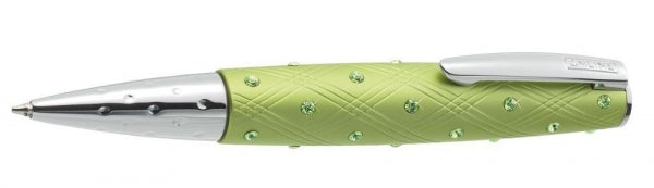 Online Crystal Ballpoint Pen - Green (with SWAROVSKI) - KSGILLS.com | The Writing Instruments Expert