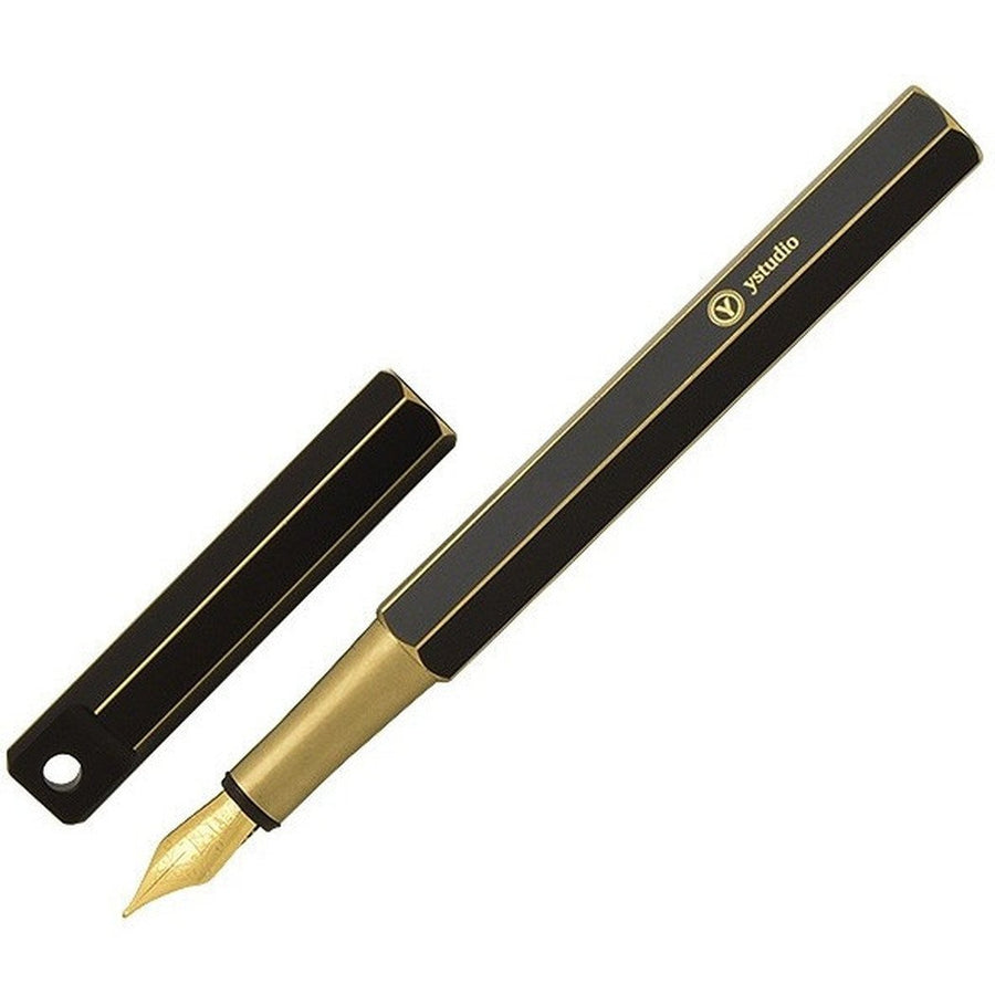 Ystudio - Portable Fountain Pen (Brassing) - KSGILLS.com | The Writing Instruments Expert