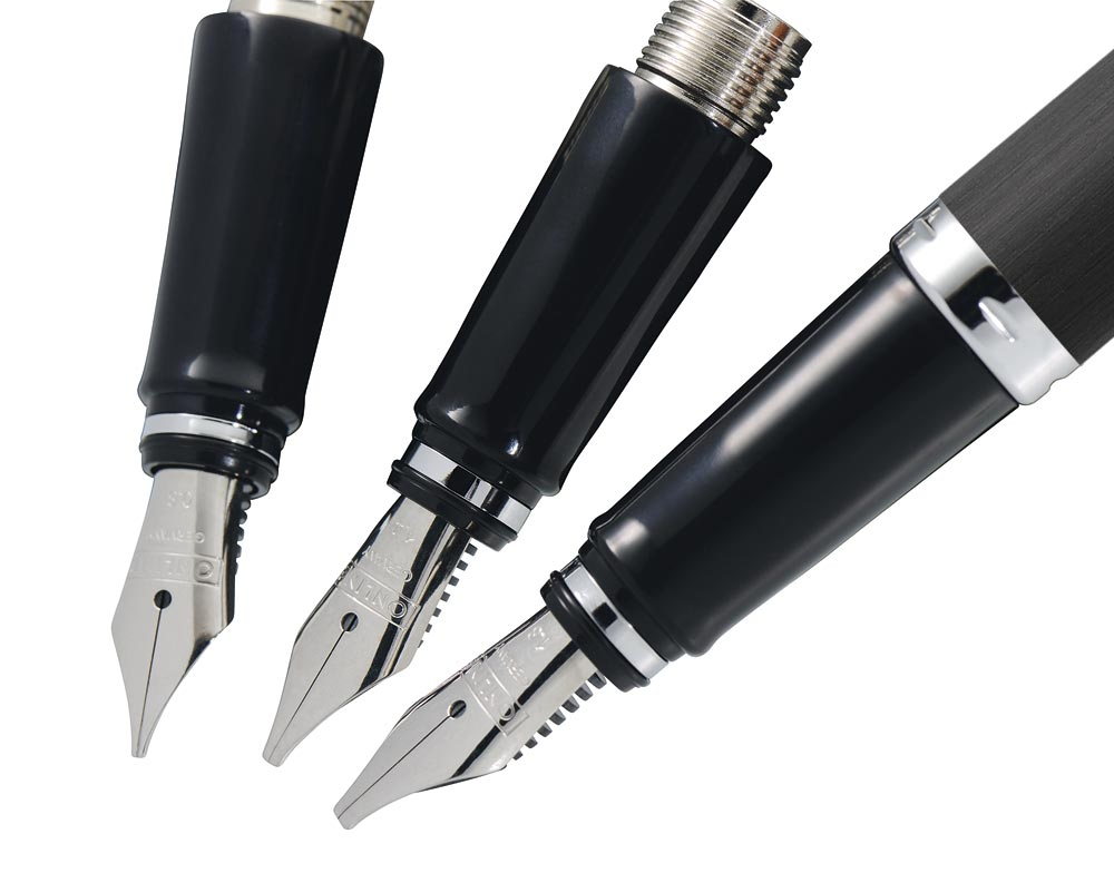 ONLINE Vision Classic Calligraphy Pen SET - Black Chrome Trim (3 in 1 Fountain Pen) - KSGILLS.com | The Writing Instruments Expert